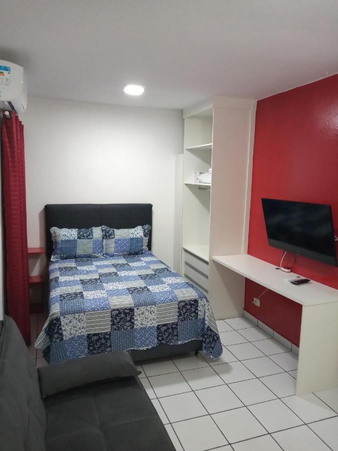Sala Living Na Av Da Praia. Apartment Santos (Sao Paulo)